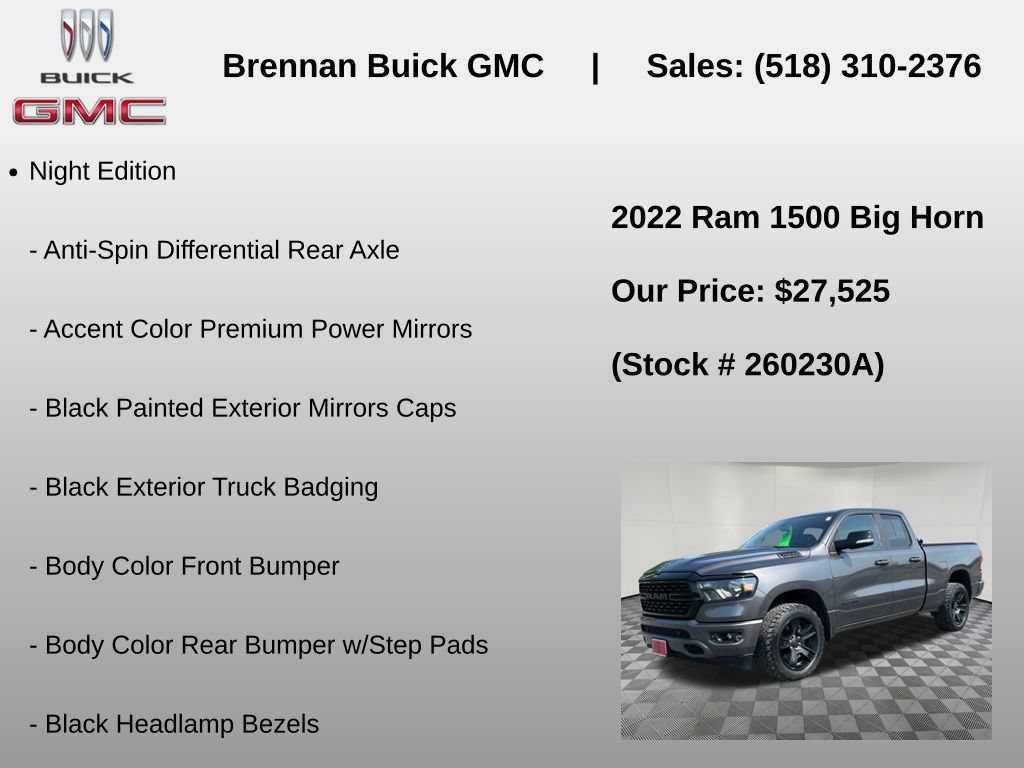 Used 2022 RAM 1500 Big Horn AWD/4WD image 6