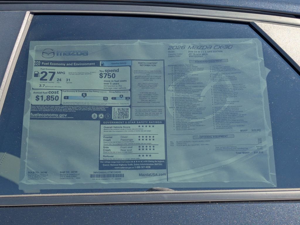New 2026 MAZDA CX-30 Aire Edition image 31