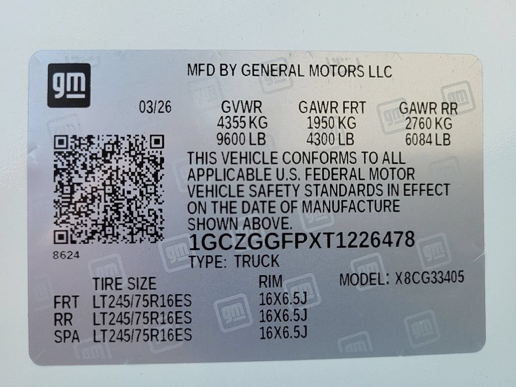 New 2026 Chevrolet Express 3500 w/ Driver Convenience Package RWD image 25