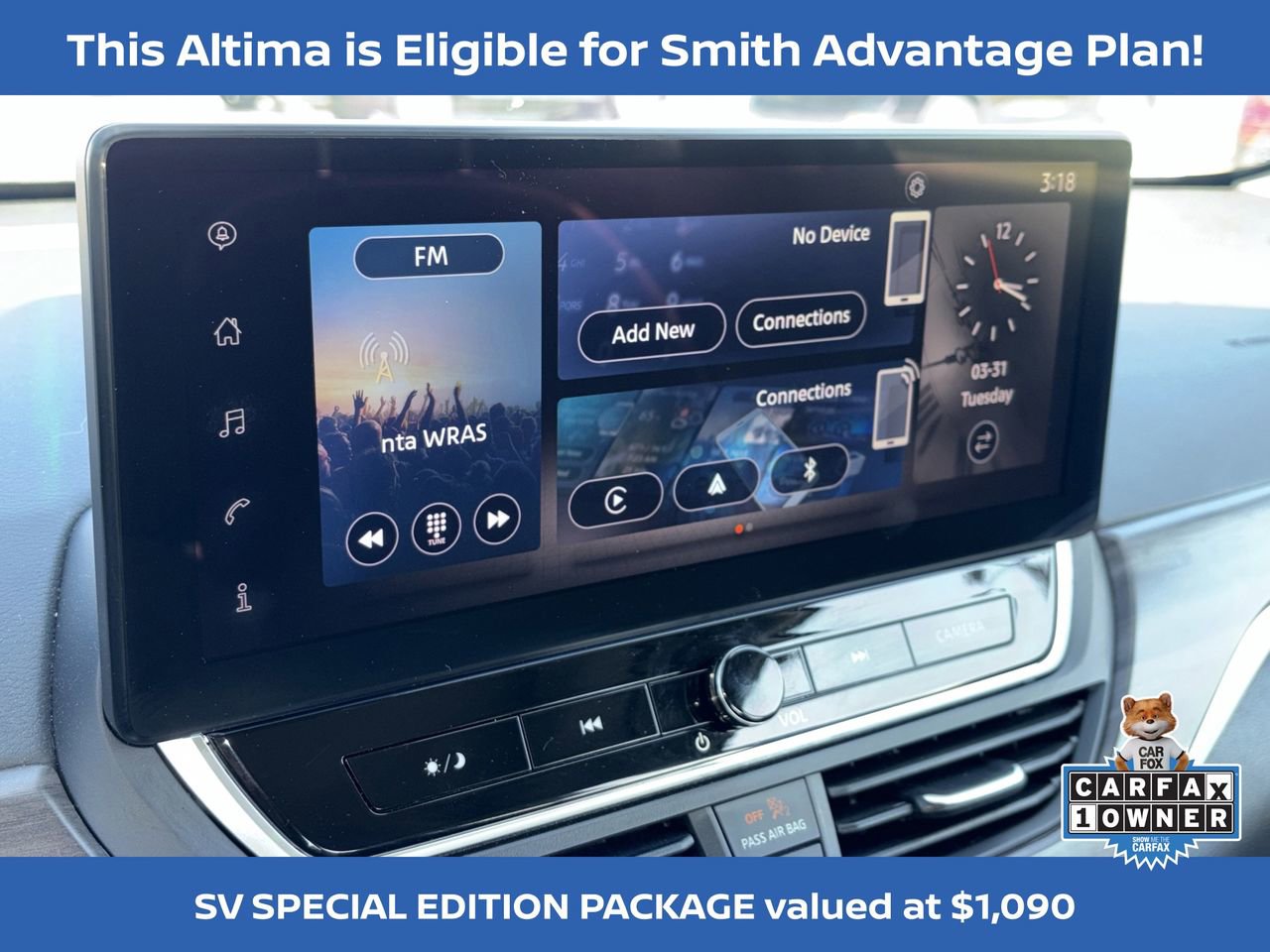 Certified 2025 Nissan Altima 2.5 SV w/ SV Special Edition Package image 13