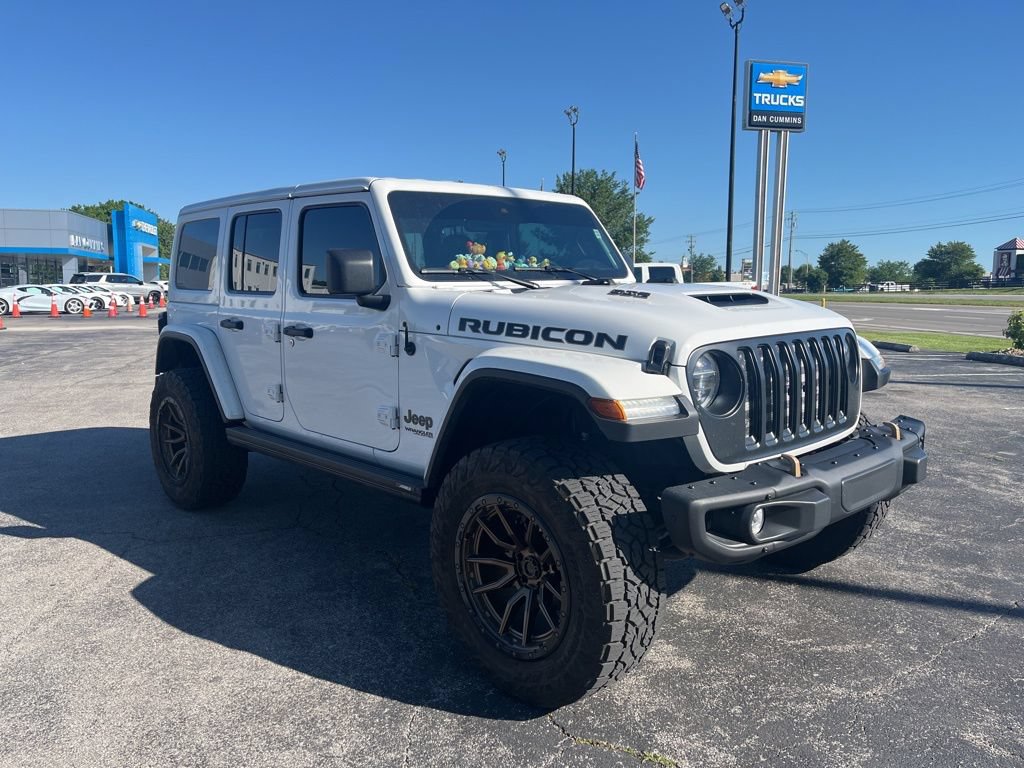 Used 2022 Jeep Wrangler Unlimited Rubicon w/ Trailer Tow Package AWD/4WD image 2