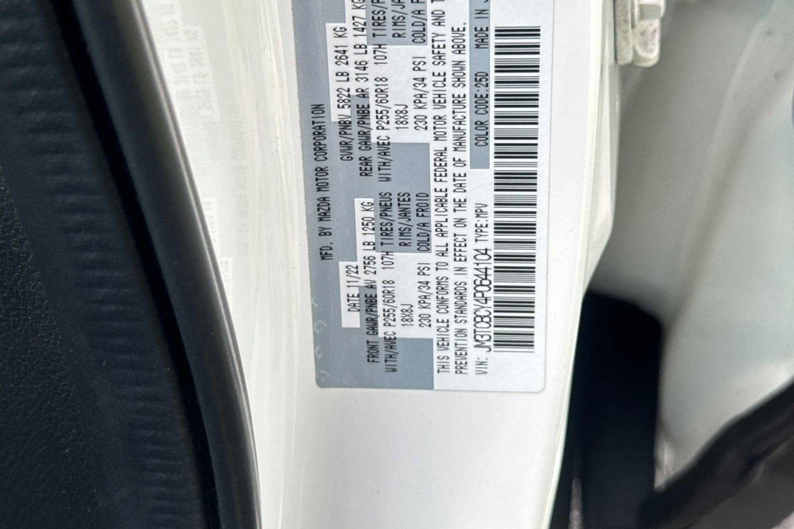 Used 2023 MAZDA CX-9 Touring image 29