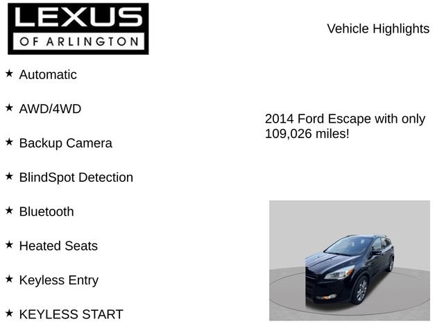 Used 2014 Ford Escape Titanium AWD/4WD image 8