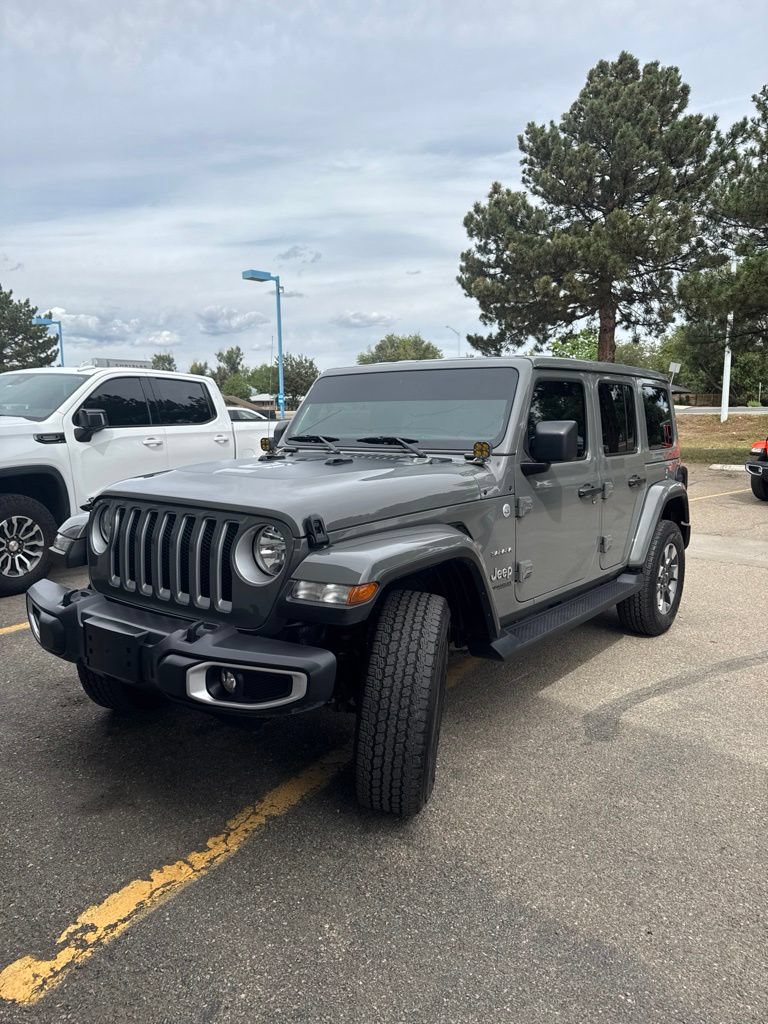 Used 2021 Jeep Wrangler Unlimited Sahara AWD/4WD image 1