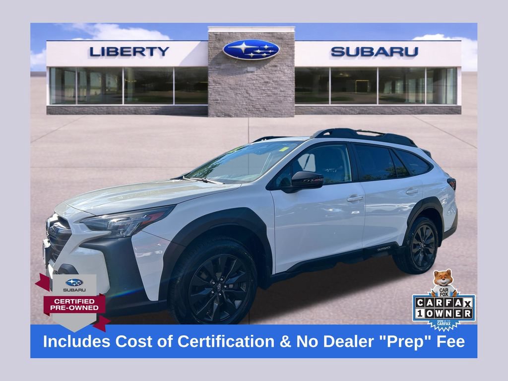 Certified 2023 Subaru Outback Onyx Edition XT