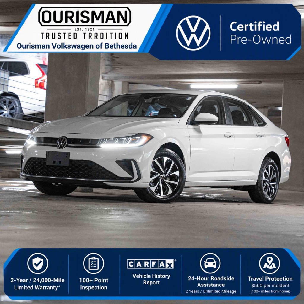 Certified 2025 Volkswagen Jetta S