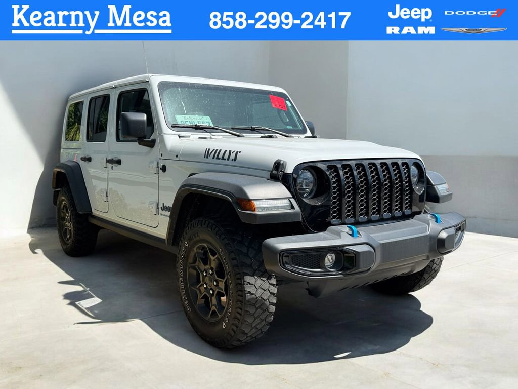 Used 2023 Jeep Wrangler Unlimited w/ 8.4" Radio Group