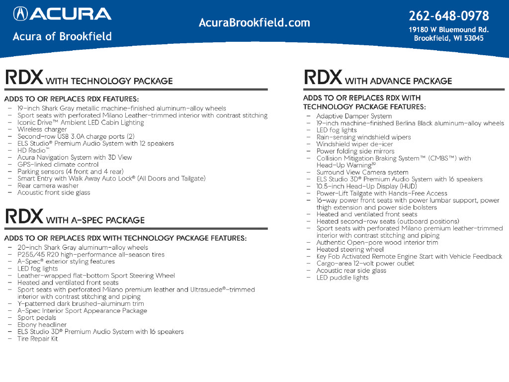 New 2026 Acura RDX w/ Advance Package AWD/4WD image 8