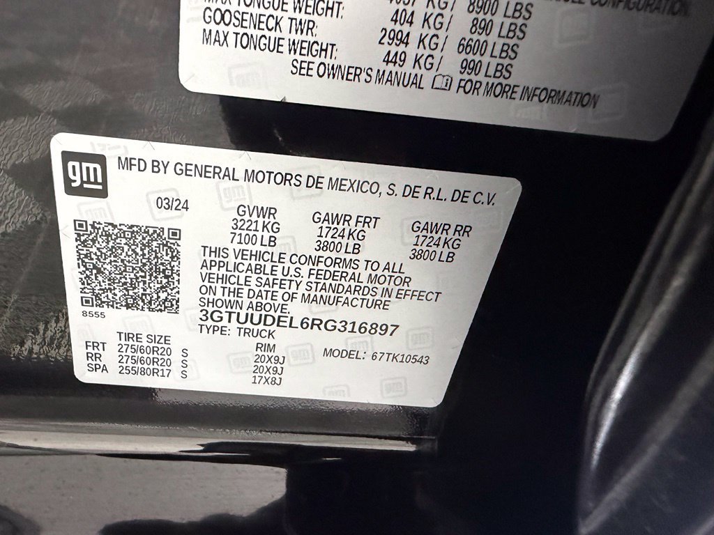 Used 2024 GMC Sierra 1500 SLT w/ SLT Premium Plus Package AWD/4WD image 22