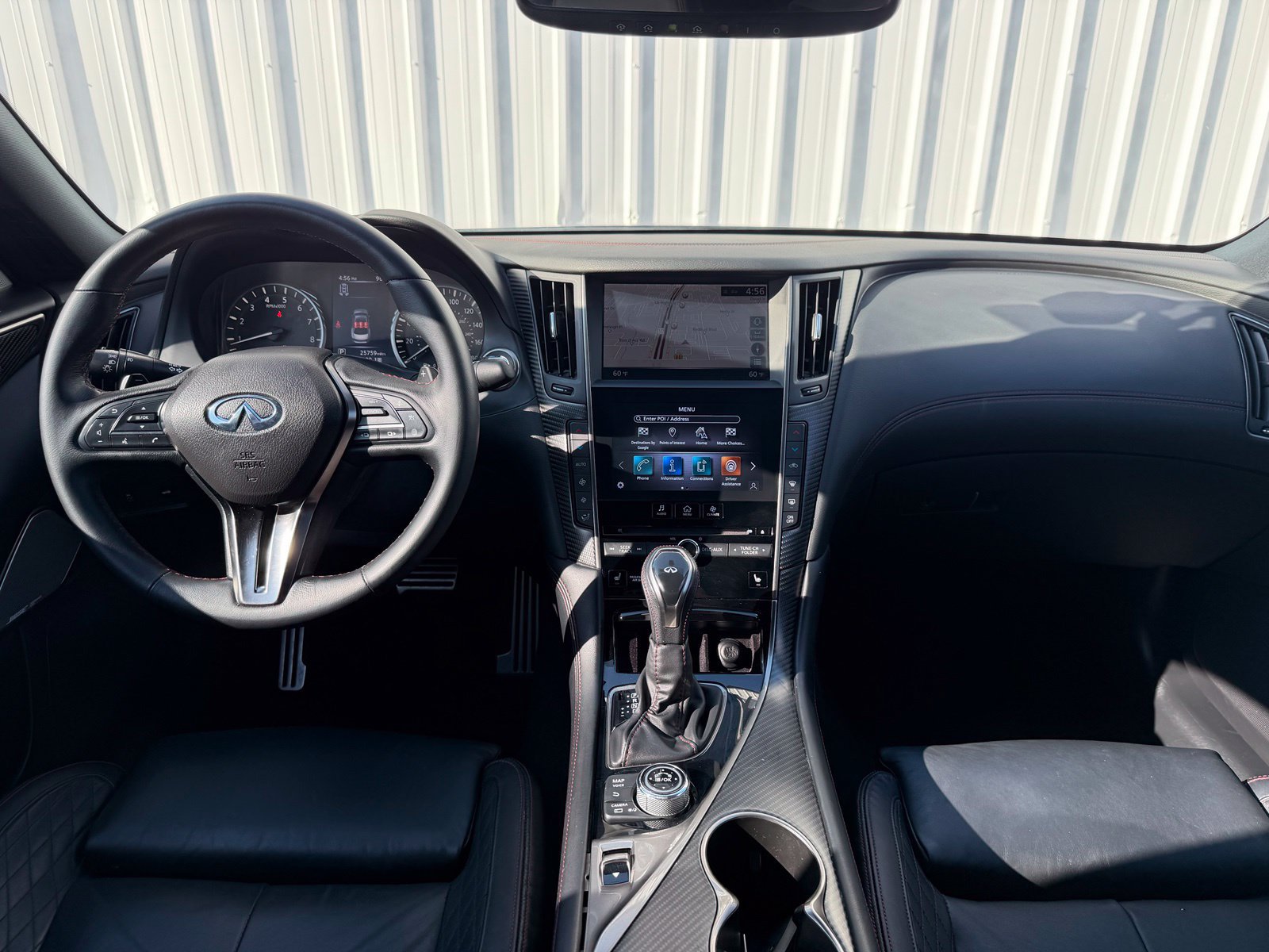 Used 2024 INFINITI Q50 Red Sport 400 w/ Black Opal Edition RWD image 13