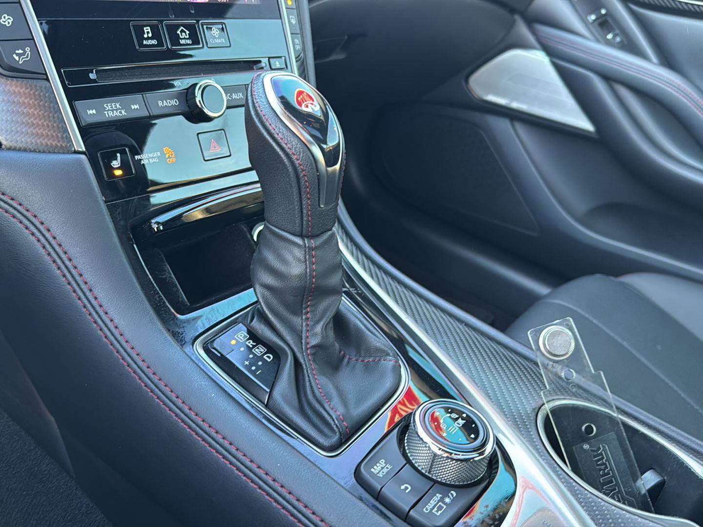 Used 2022 INFINITI Q60 Red Sport 400 w/ Carbon Fiber Package image 21