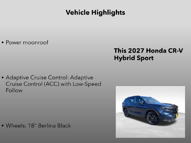 New 2027 Honda CR-V Sport image 5