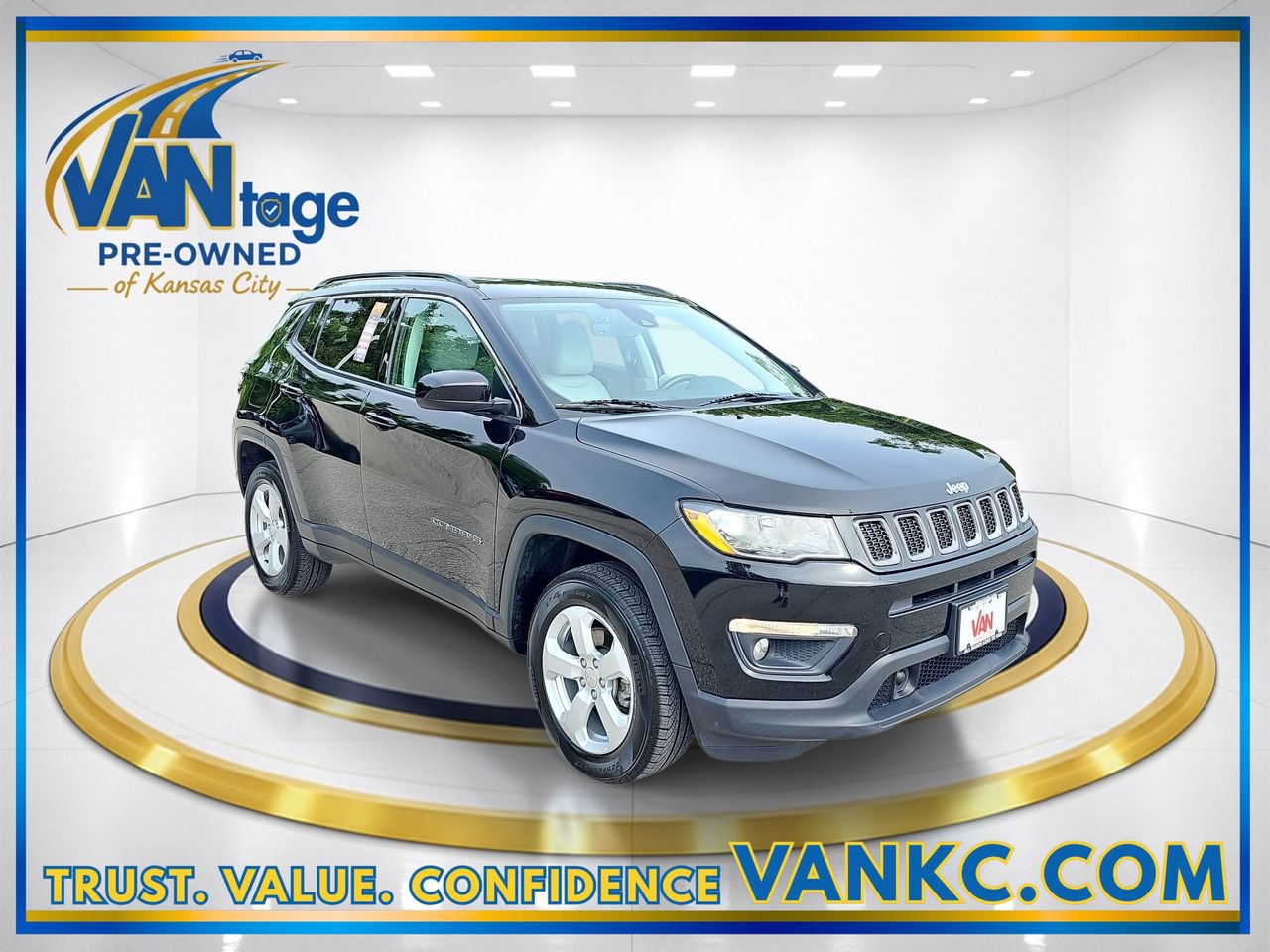 Used 2021 Jeep Compass Latitude w/ Driver Assistance Group AWD/4WD image 3