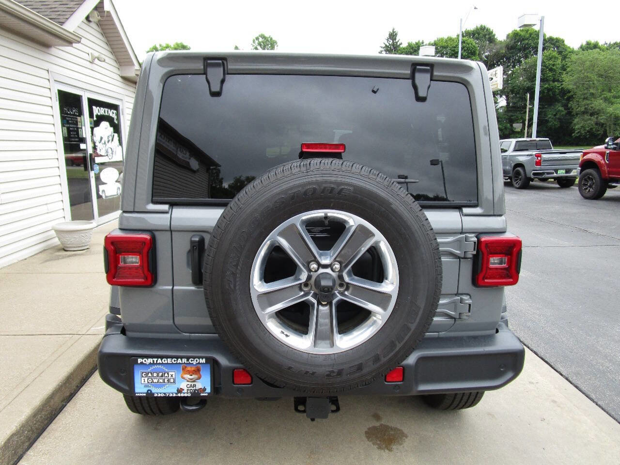 Used 2021 Jeep Wrangler Unlimited Sahara w/ Uconnect 4C Nav & Sound Group image 7