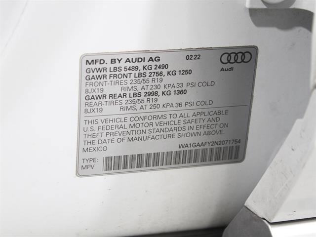 Used 2022 Audi Q5 2.0T Premium image 22
