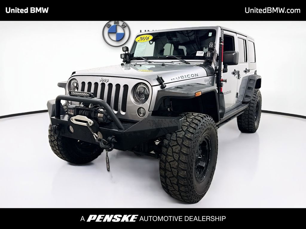 Used 2016 Jeep Wrangler Unlimited Rubicon w/ Max Tow Package image 1