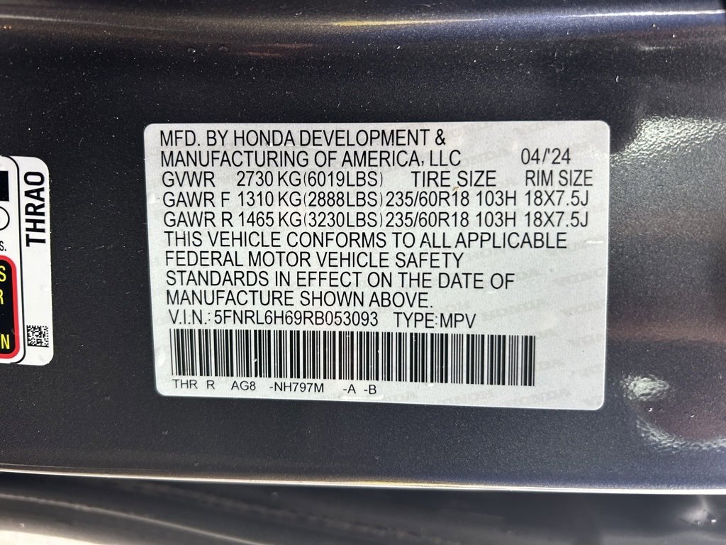 Used 2024 Honda Odyssey EX-L image 27