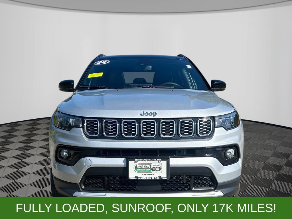 Certified 2024 Jeep Compass Limited w/ Sun and Sound Group AWD/4WD image 8