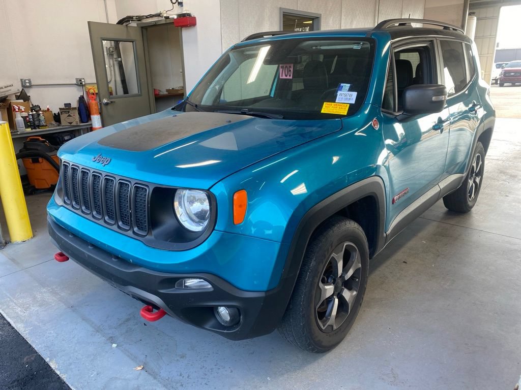 Used 2021 Jeep Renegade Trailhawk w/ Sun & Sound Group AWD/4WD image 1