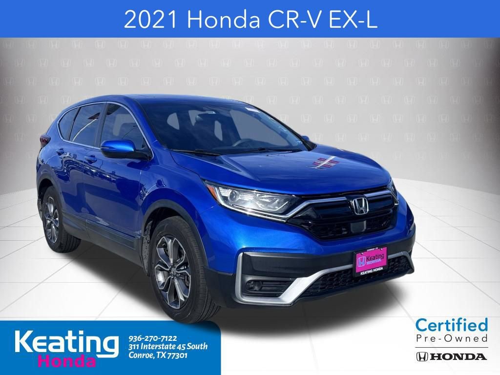 Used 2021 Honda CR-V EX-L image 1