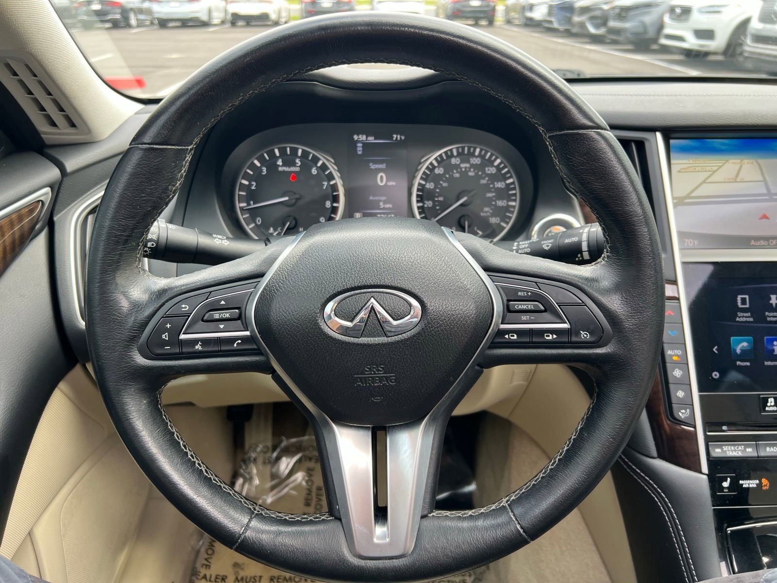 Used 2019 INFINITI Q50 Luxe w/ Essential Package (3.0T Luxe) image 28