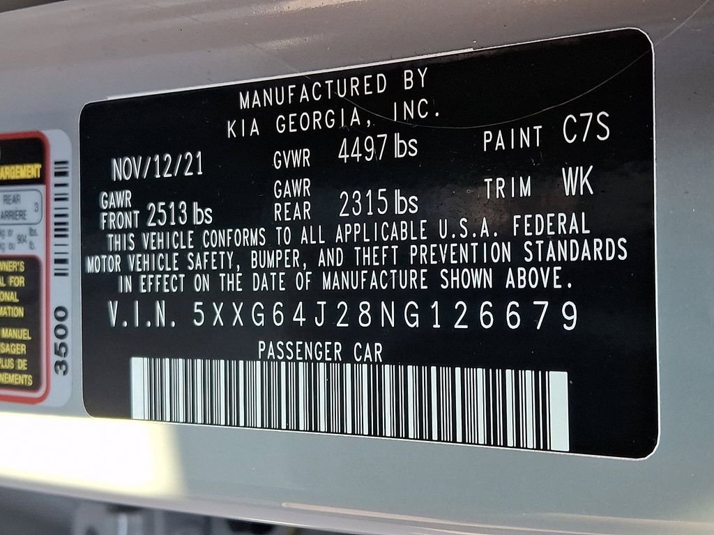 Certified 2022 Kia K5 GT-Line w/ GT-Line Awd Premium Package image 28