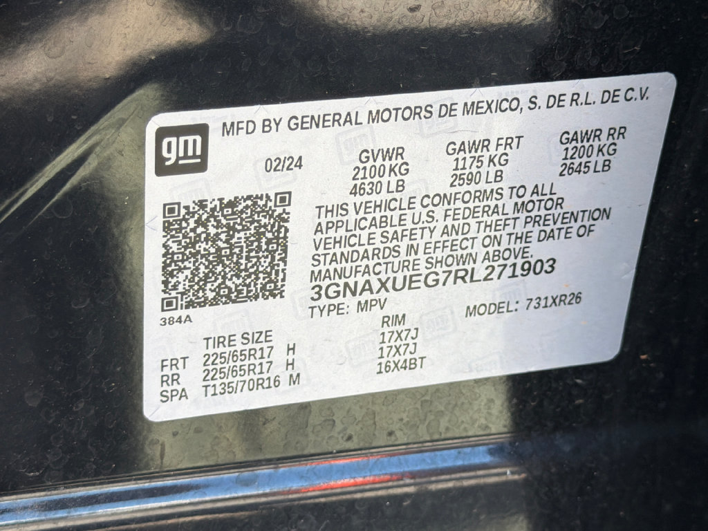 Used 2024 Chevrolet Equinox LT AWD/4WD image 35