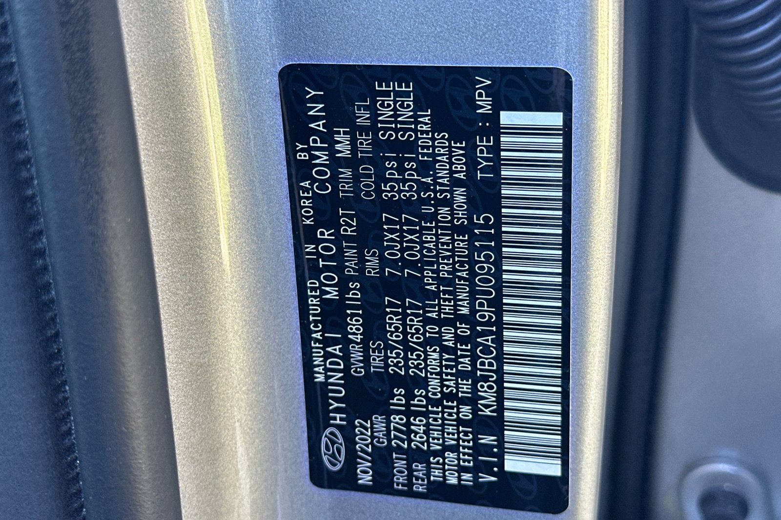 Used 2023 Hyundai Tucson Blue AWD/4WD image 28