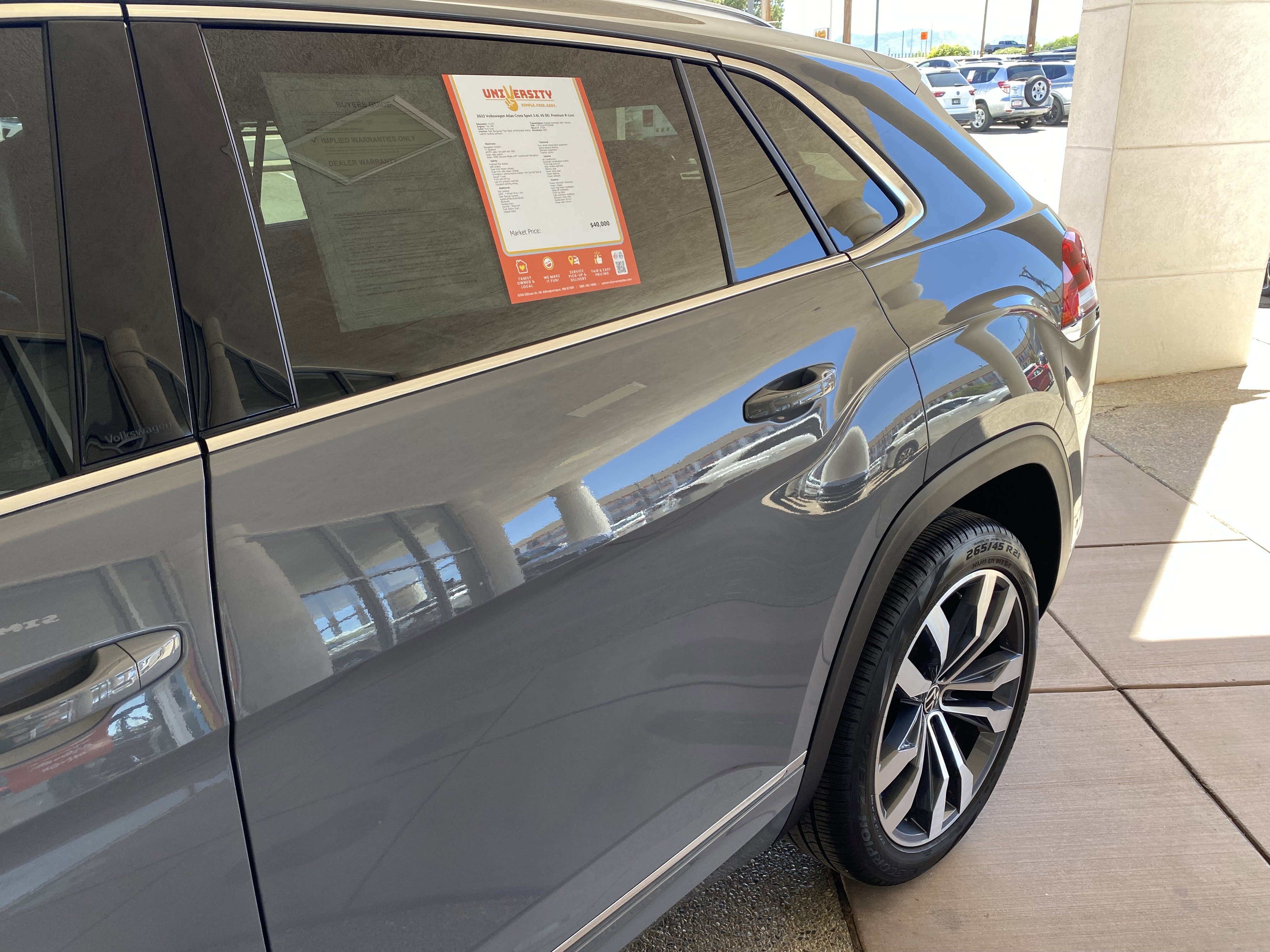 Certified 2023 Volkswagen Atlas Cross Sport SEL Premium R-Line AWD/4WD image 66