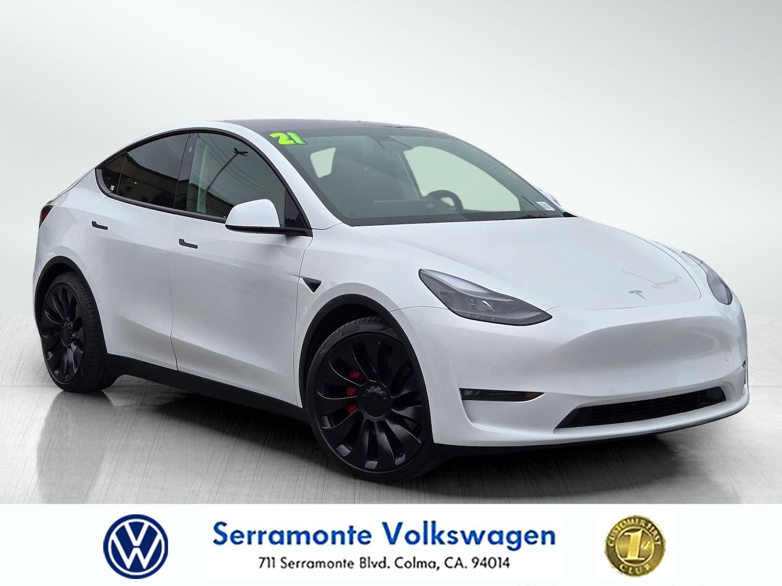 Used 2021 Tesla Model Y Performance AWD/4WD image 1