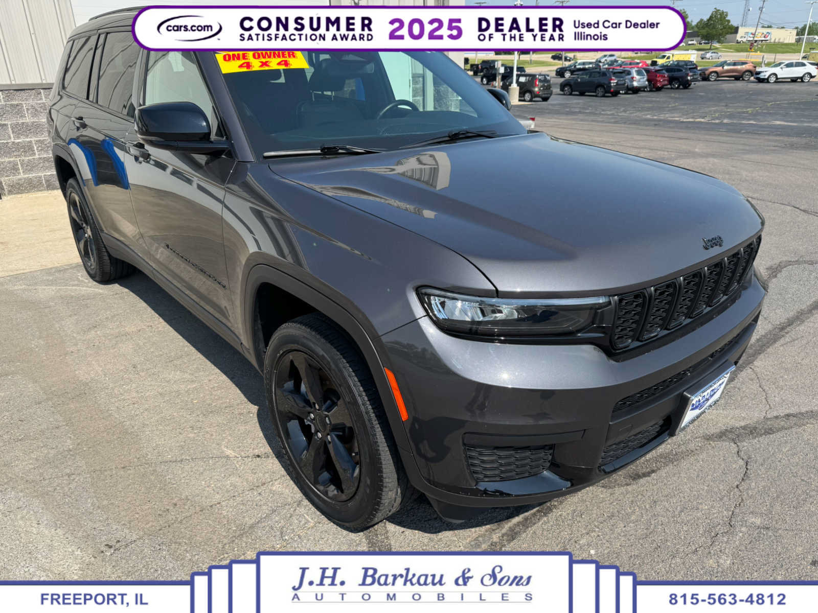 Used 2022 Jeep Grand Cherokee L Laredo AWD/4WD image 1
