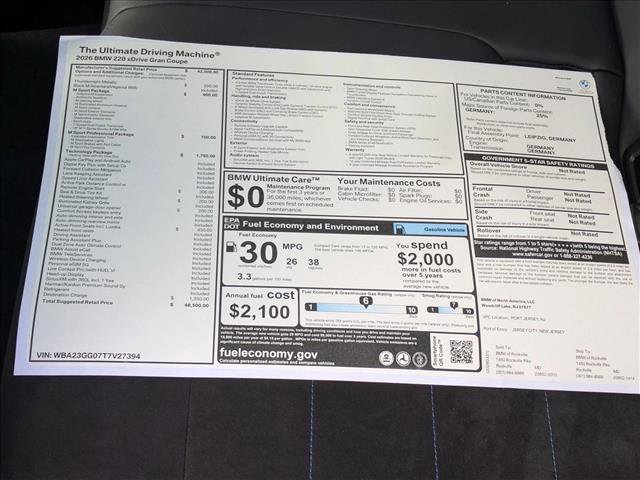 New 2026 BMW 228i xDrive w/ Technology Package AWD/4WD image 18