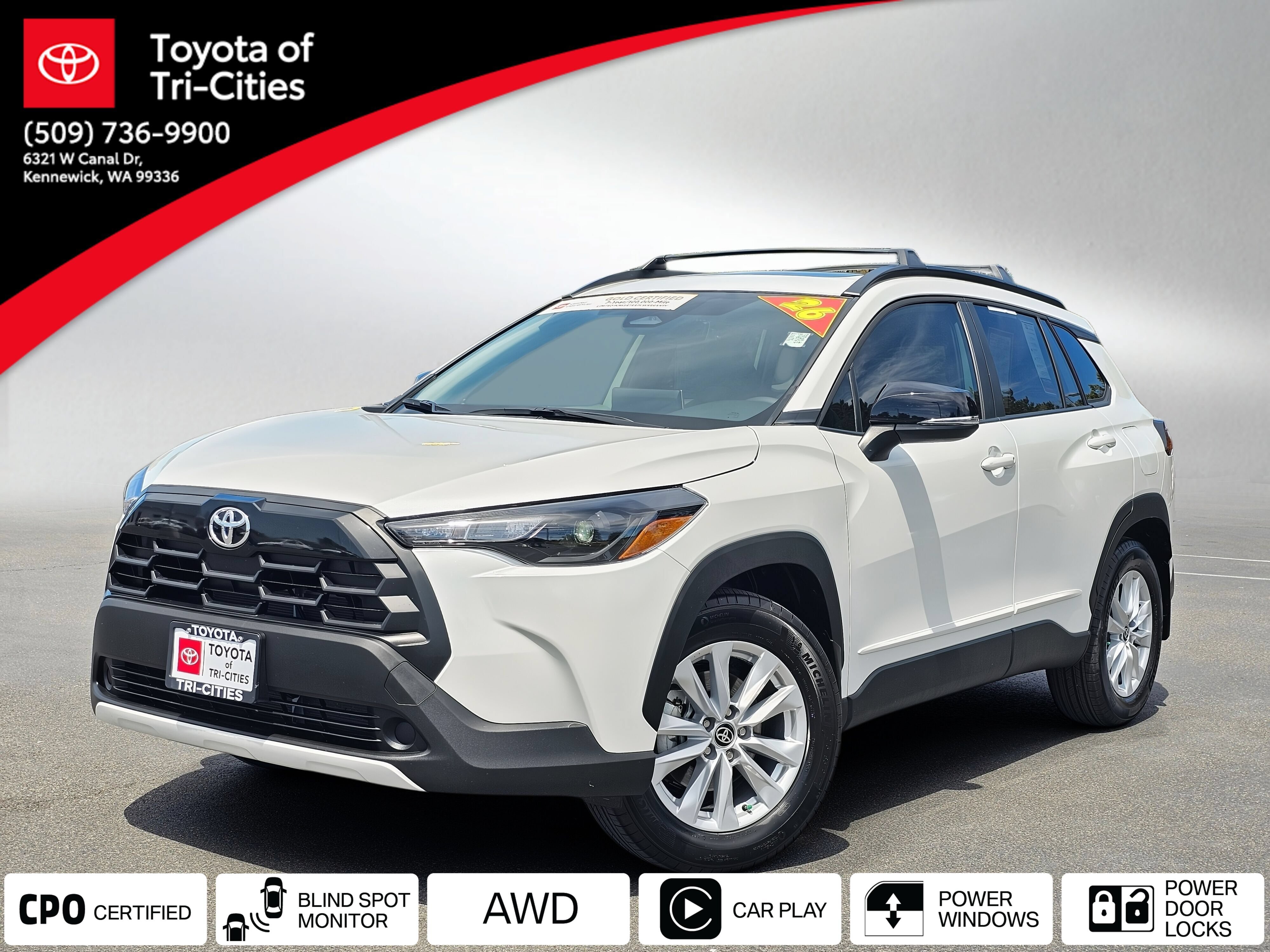 Used 2026 Toyota Corolla Cross LE w/ Moonroof Package