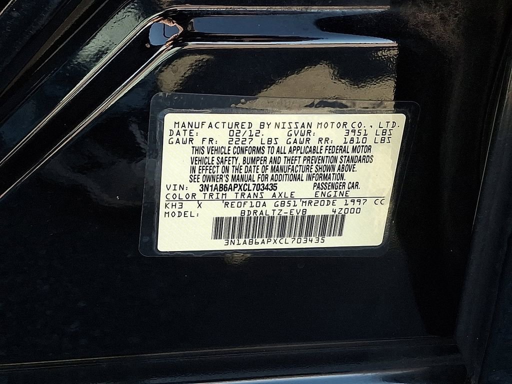 Used 2012 Nissan Sentra 2.0 SR FWD image 26