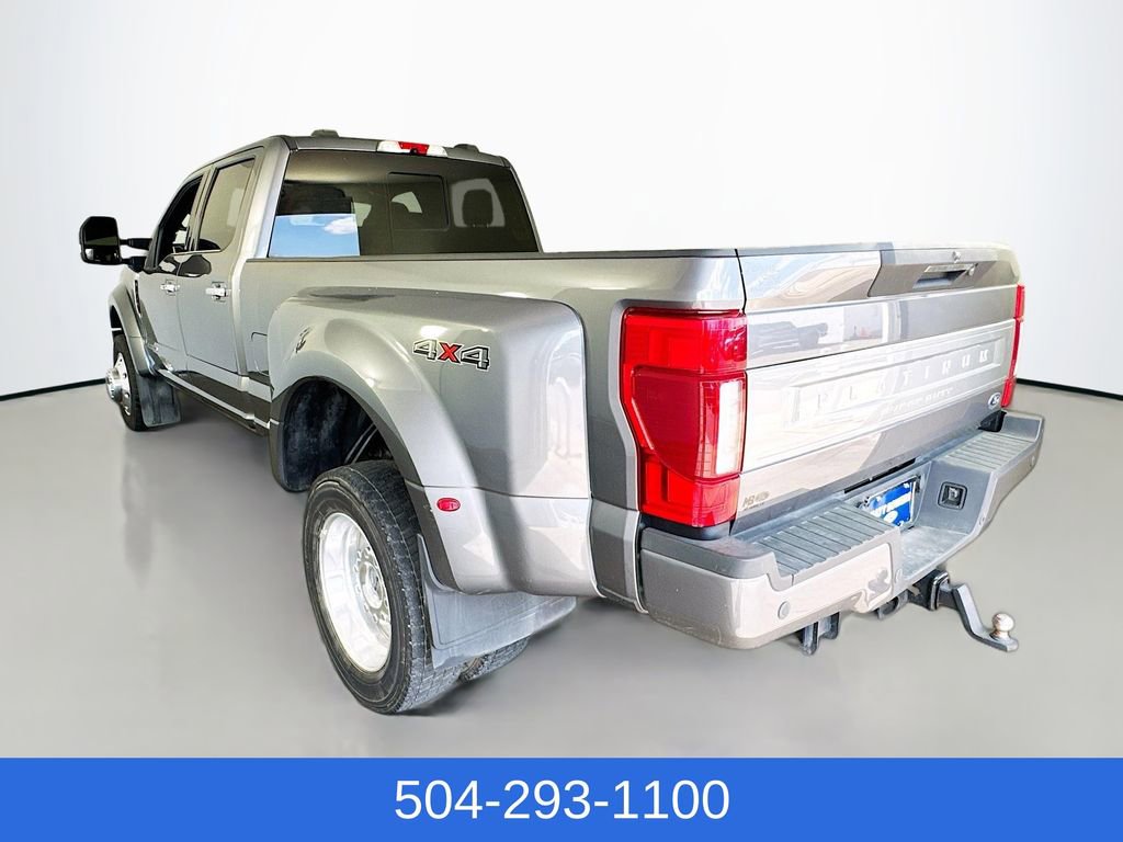 Used 2021 Ford F450 Platinum w/ Camper Package AWD/4WD image 9