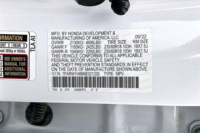 Used 2022 Honda CR-V EX-L image 16