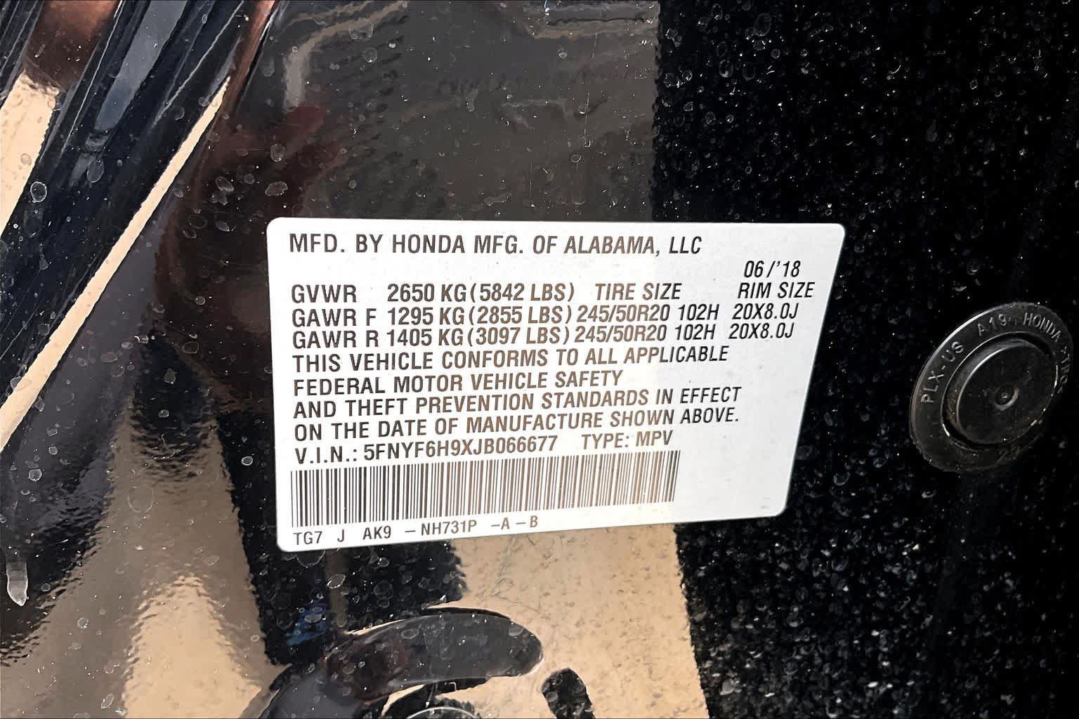Used 2018 Honda Pilot Touring image 36
