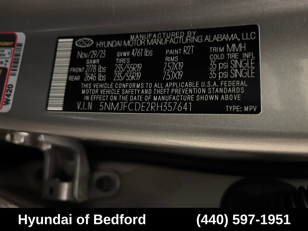 Used 2024 Hyundai Tucson SEL w/ Convenience Package AWD/4WD image 12