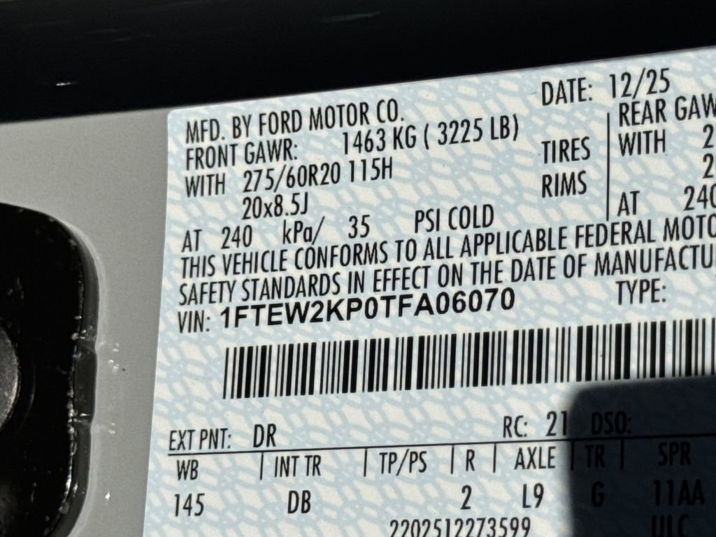 New 2026 Ford F150 STX w/ Equipment Group 200A image 29