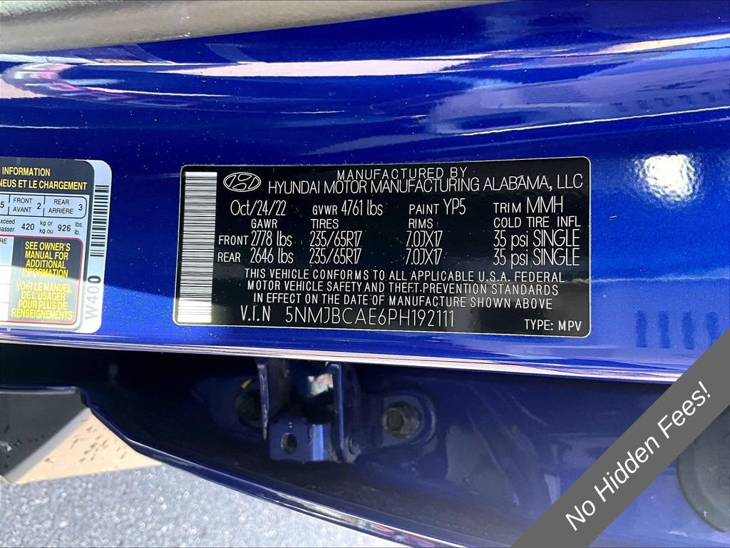 Used 2023 Hyundai Tucson SEL AWD/4WD image 27