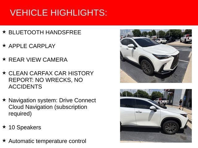 Used 2023 Lexus NX 250 FWD w/ Towing Package (2000 Lbs) image 9