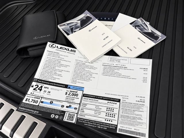 Used 2018 Lexus NX 300 AWD w/ Comfort Package image 15