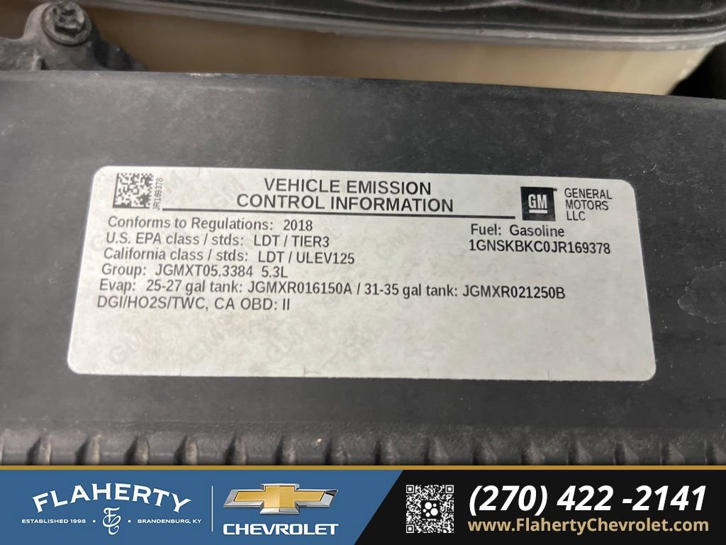 Used 2018 Chevrolet Tahoe LT w/ Luxury Package AWD/4WD image 17