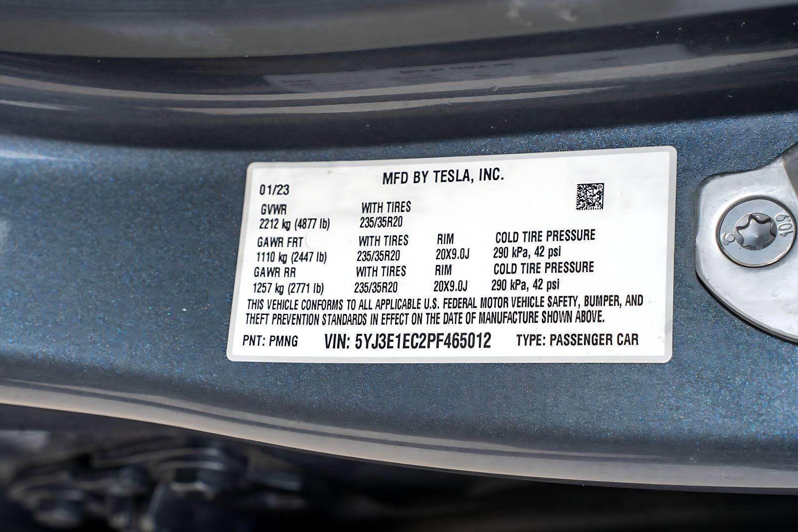 Used 2023 Tesla Model 3 Performance AWD/4WD image 35