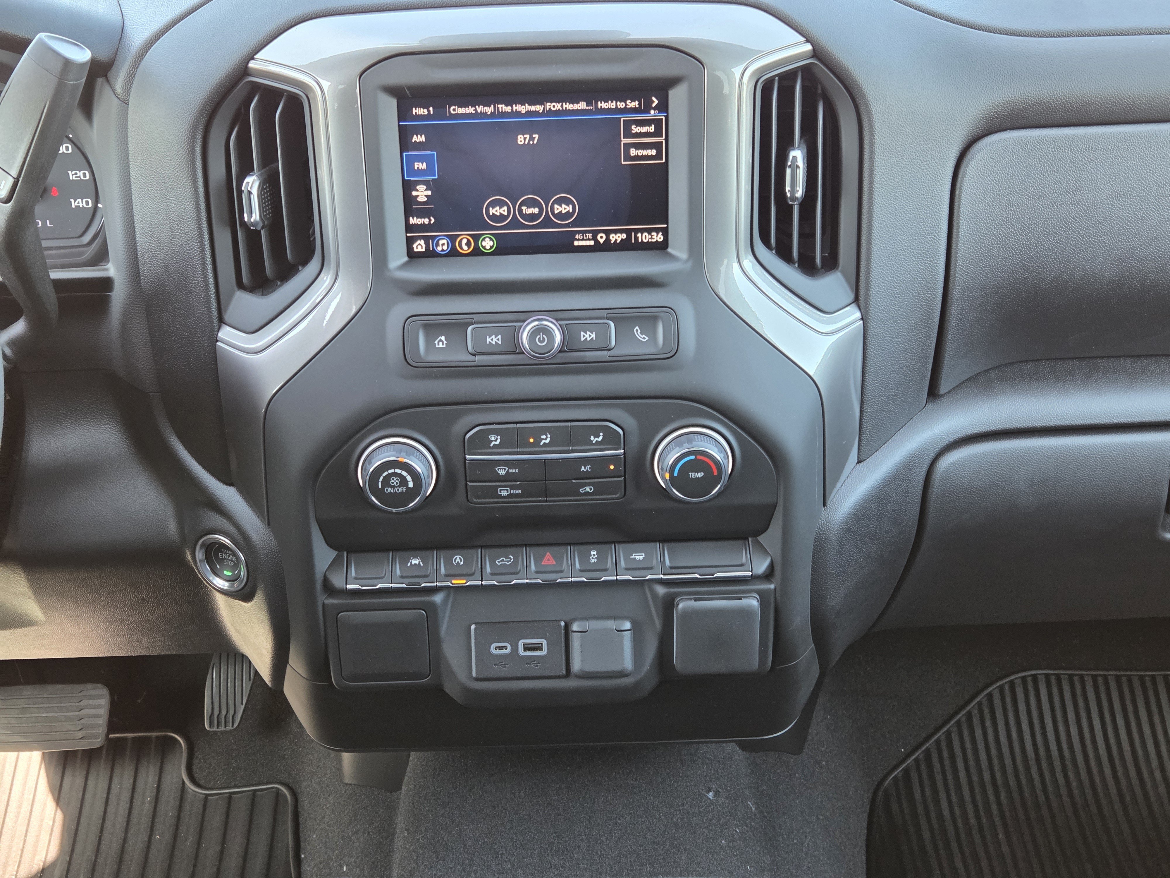 New 2026 Chevrolet Silverado 1500 Custom w/ Turbomax Blackout Package RWD image 8