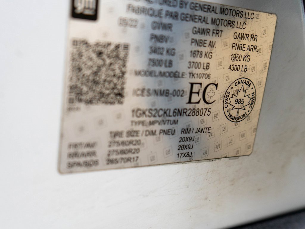 Used 2022 GMC Yukon AT4 w/ Technology Package image 42