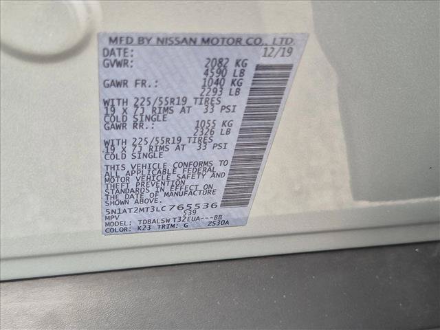 Used 2020 Nissan Rogue SL w/ Premium Package FWD image 25