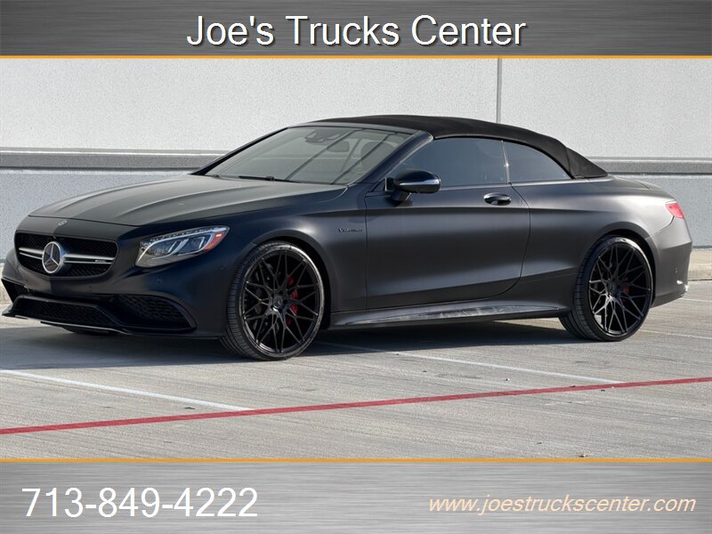 Used 2017 Mercedes-Benz S 63 AMG 4MATIC Cabriolet w/ Driver Assistance Package image 8