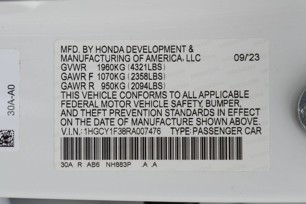 Used 2024 Honda Accord EX image 27