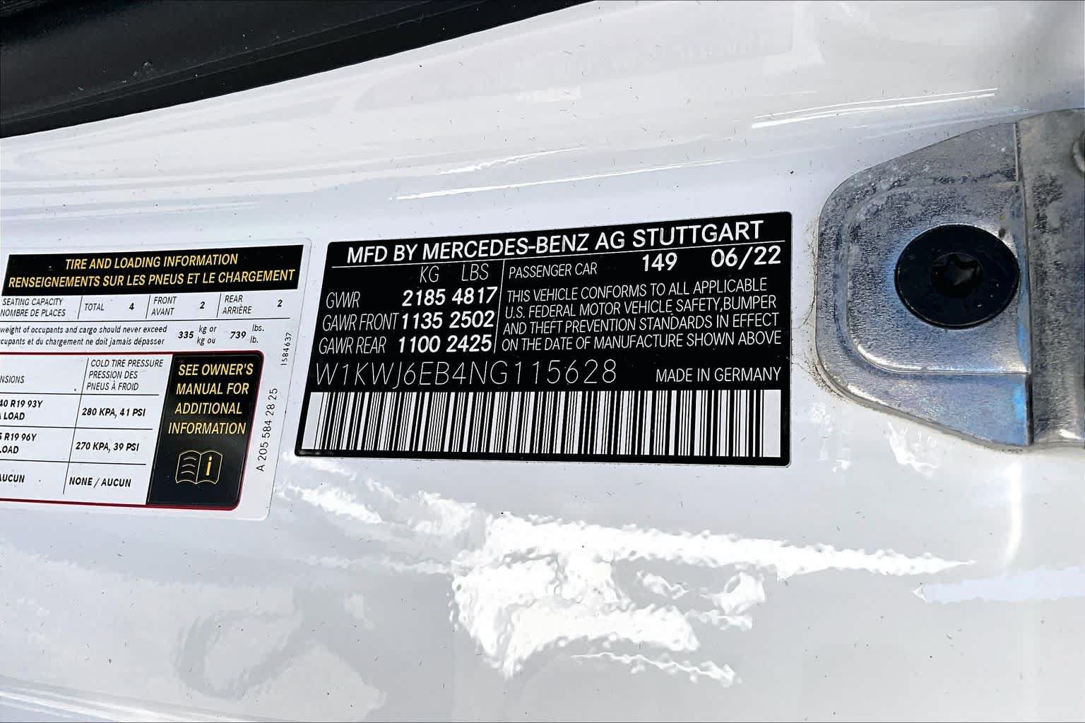 Certified 2022 Mercedes-Benz C 43 AMG 4MATIC Coupe image 33